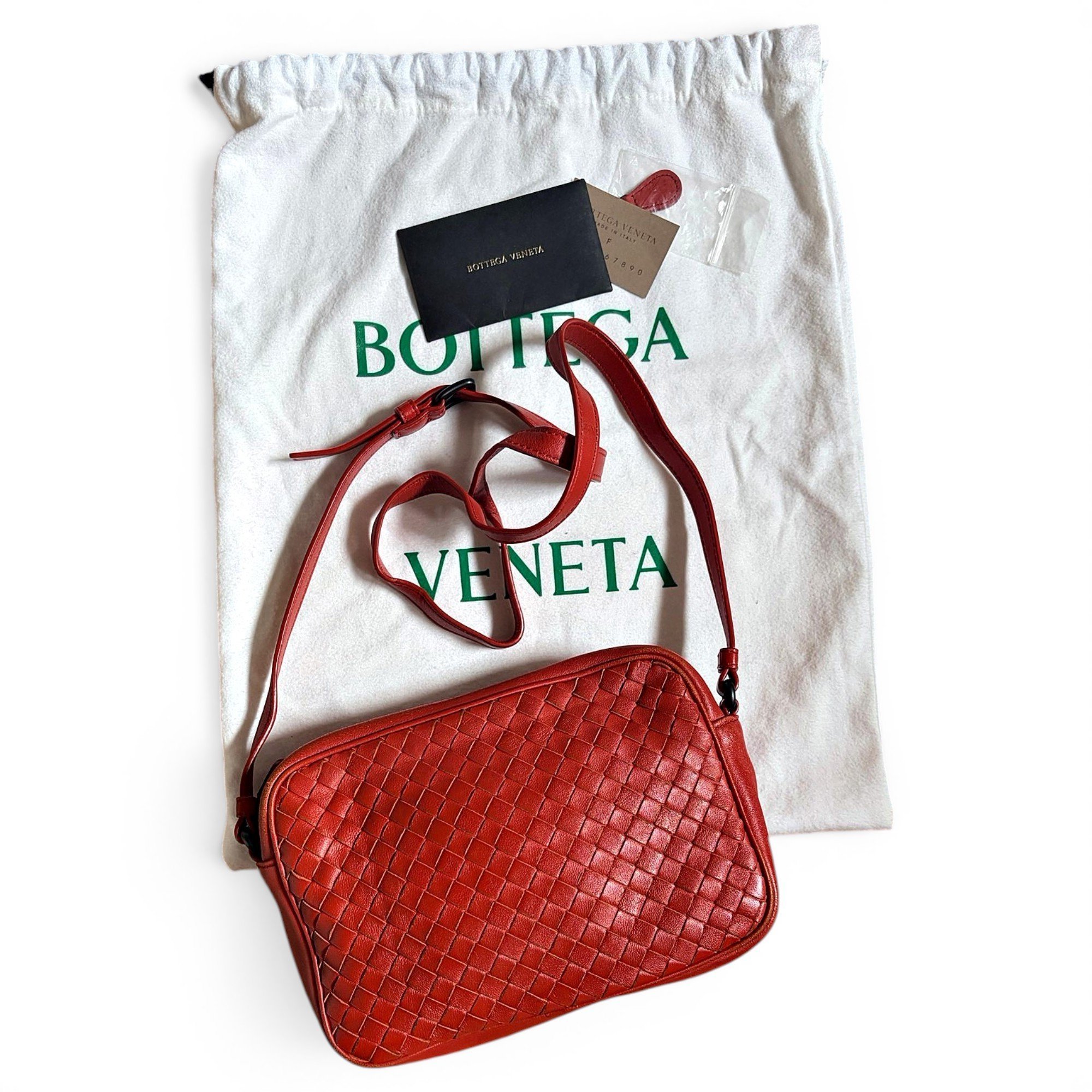 Leather crossbody bag