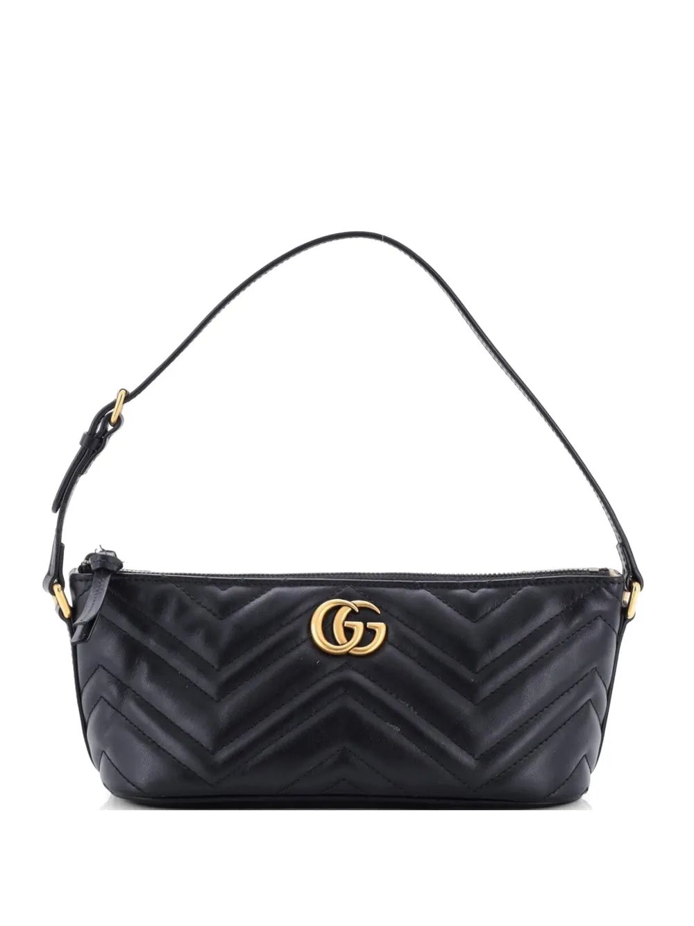GG Marmont Pochette Shoulder Bag Matelasse Leather Small hobo bag