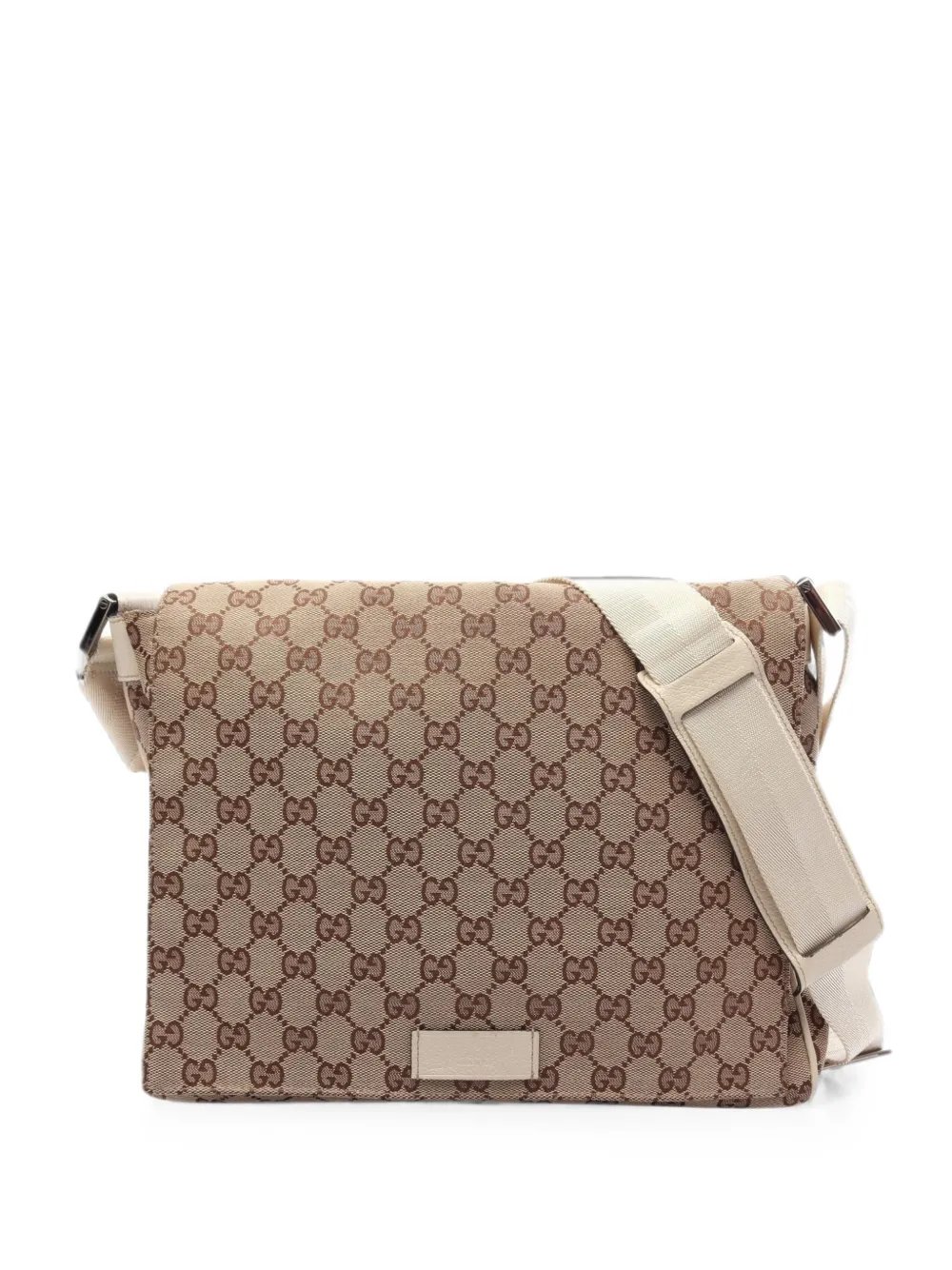 2000s GG canvas cross body bag