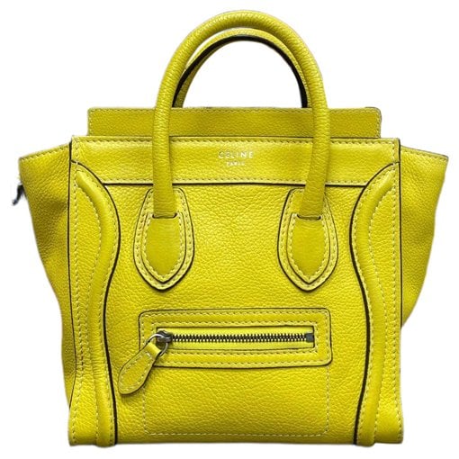 Nano Luggage leather handbag