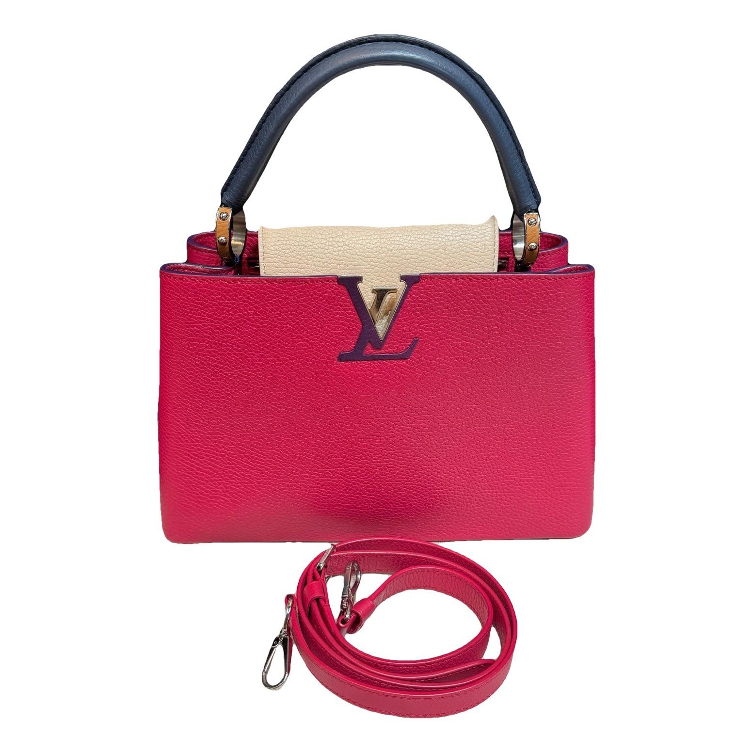 Capucines leather handbag