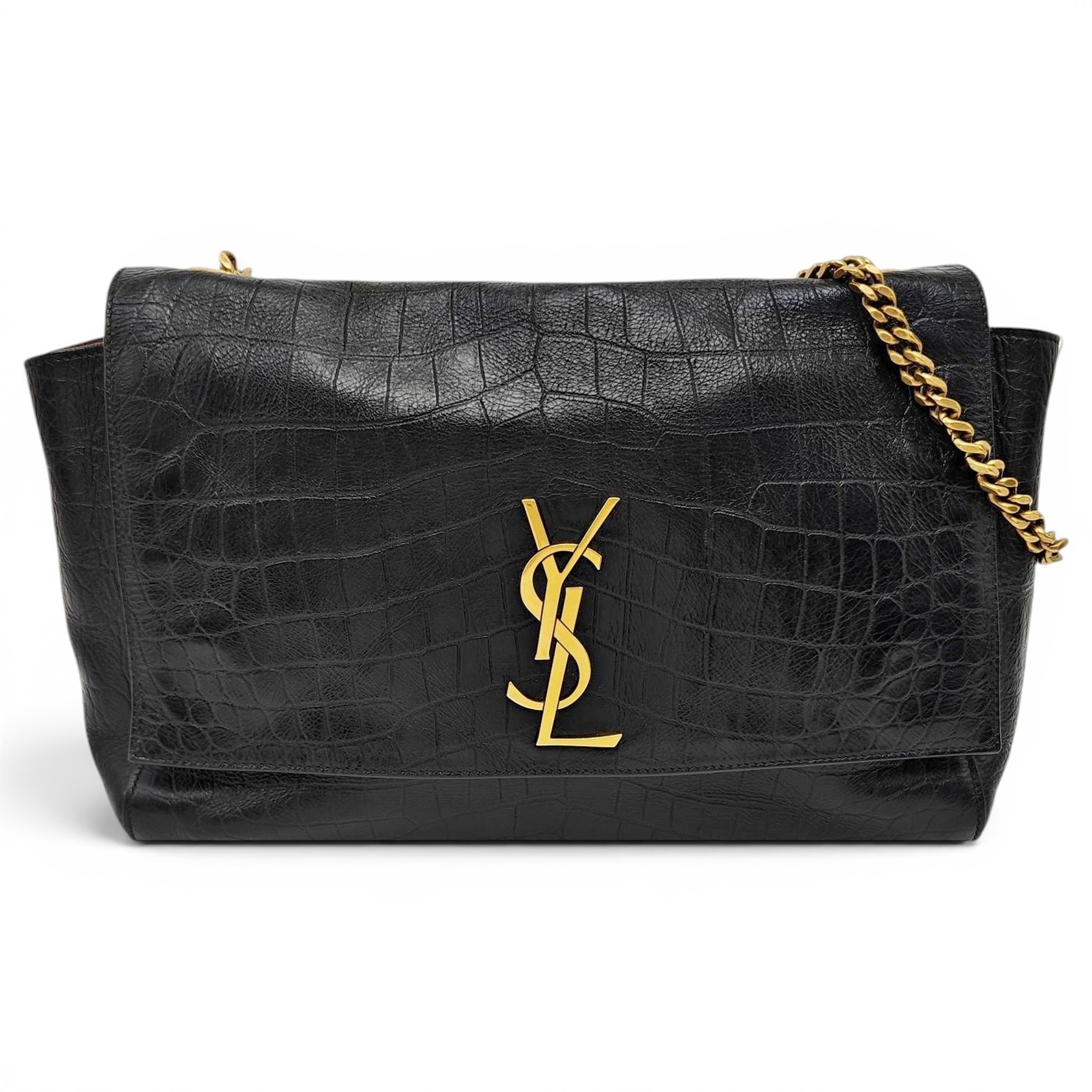 Reversible kate leather handbag