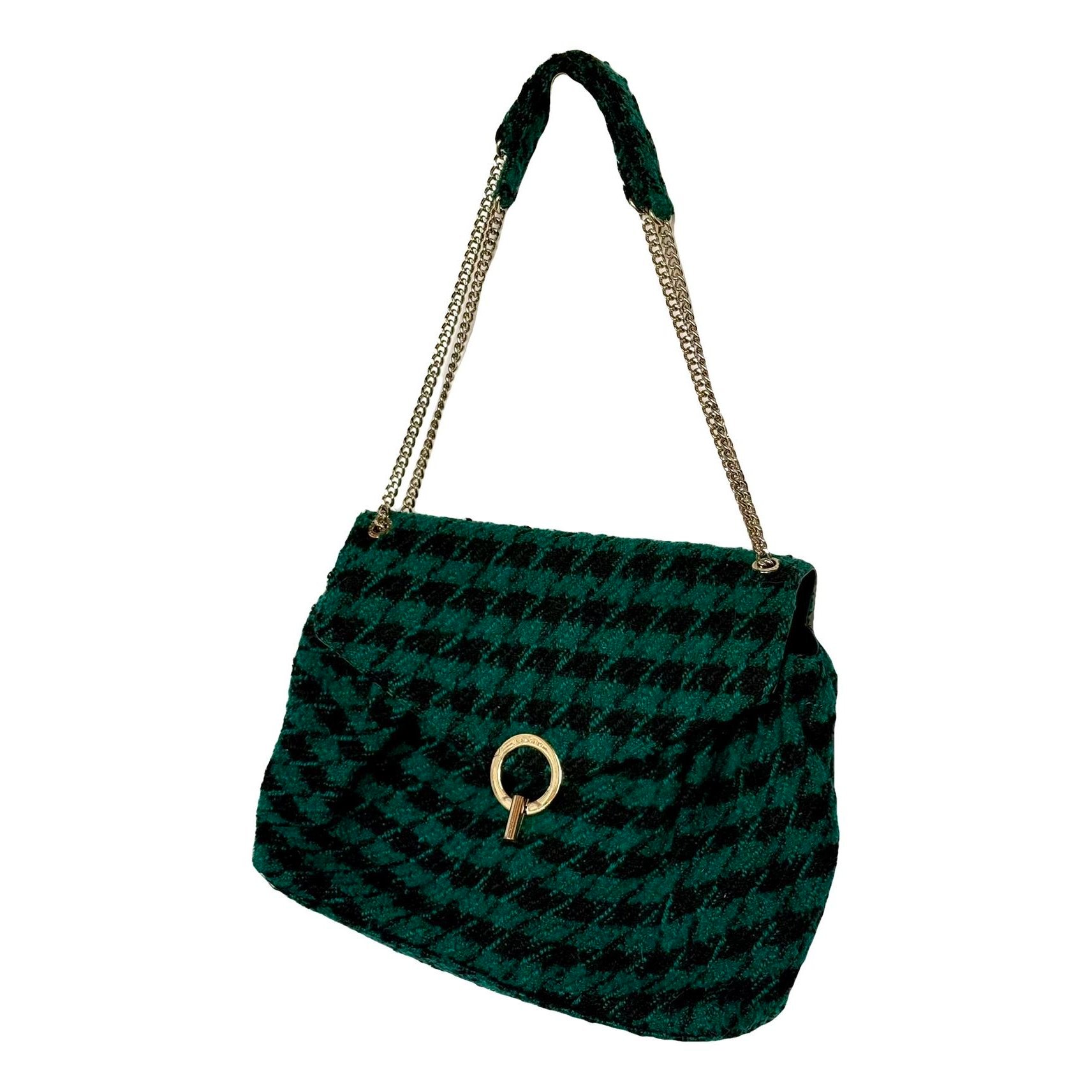 Sandro Yza tweed handbag