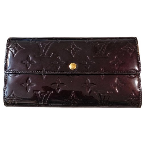 Ana patent leather clutch bag