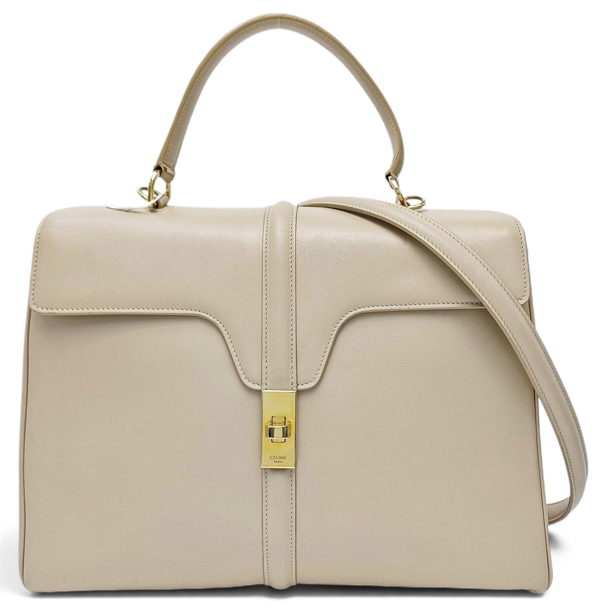 Sac 16 leather handbag
