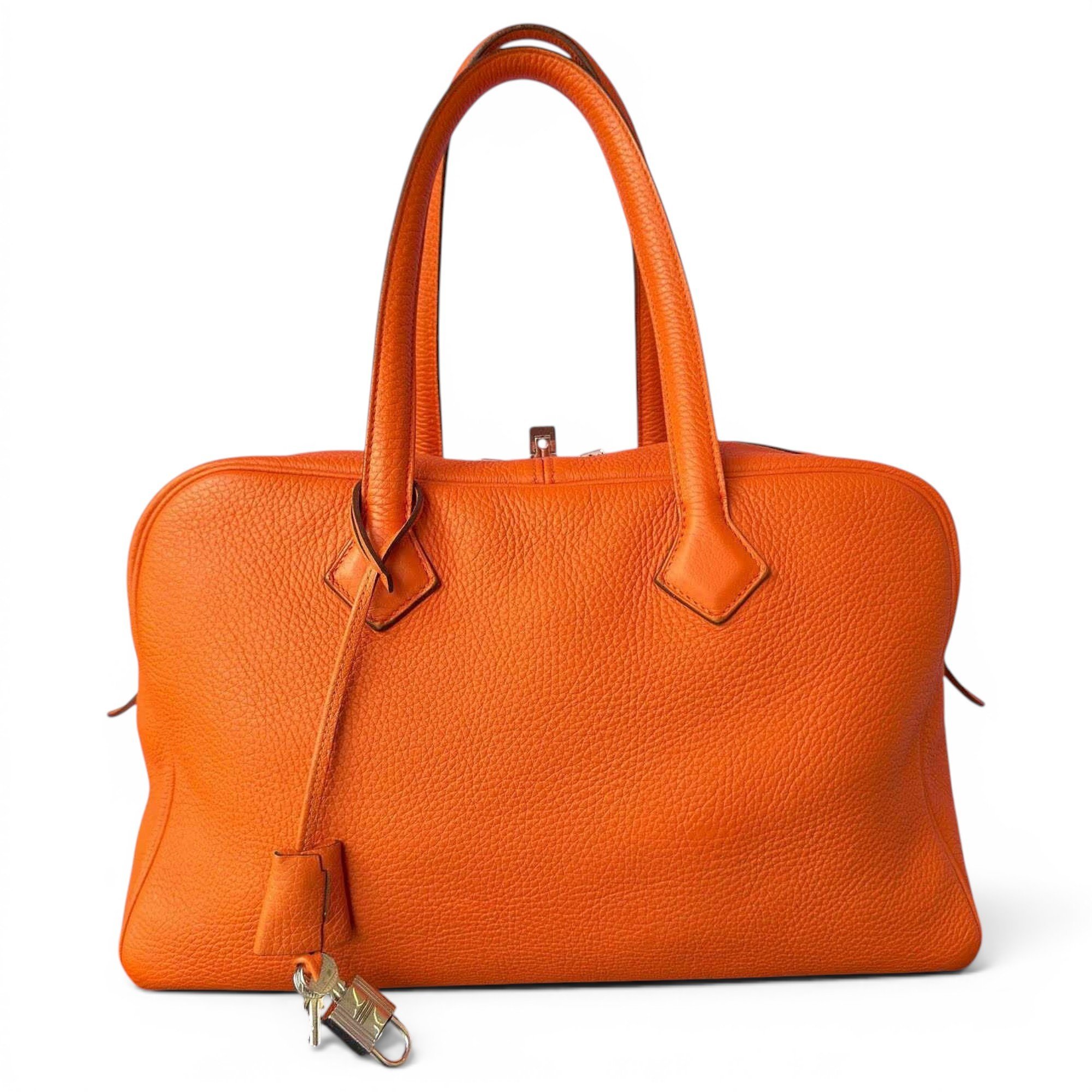 Victoria leather handbag