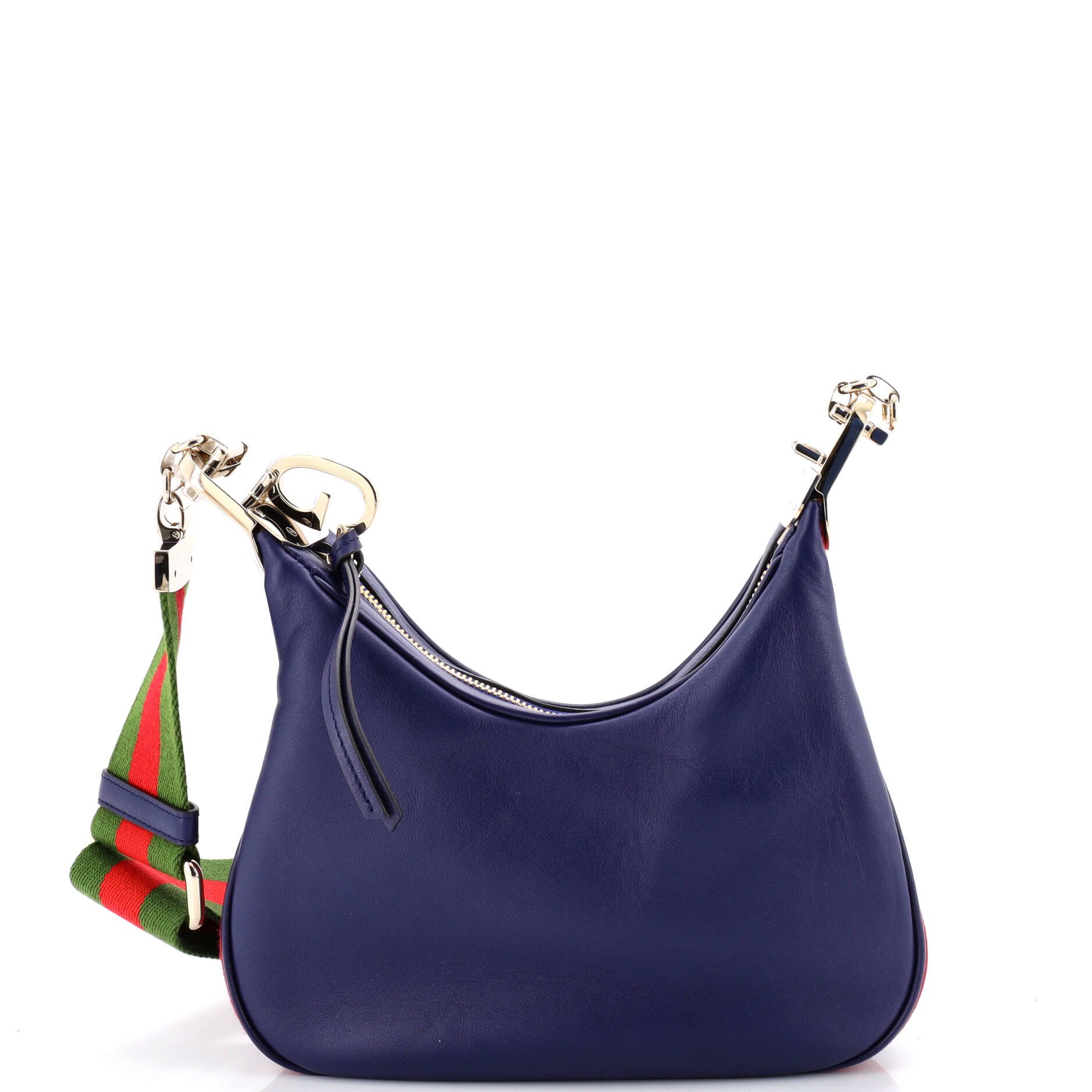 Gucci Attache Shoulder Bag Leather Small