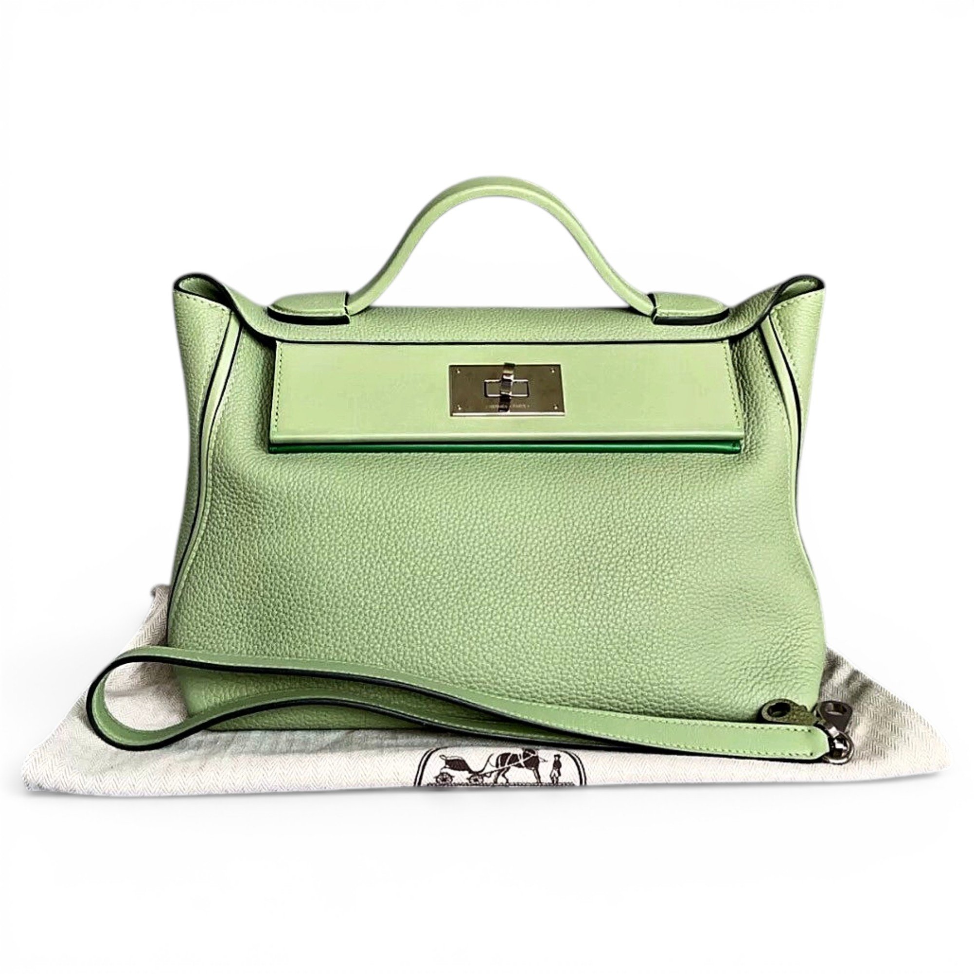 24/24 leather handbag