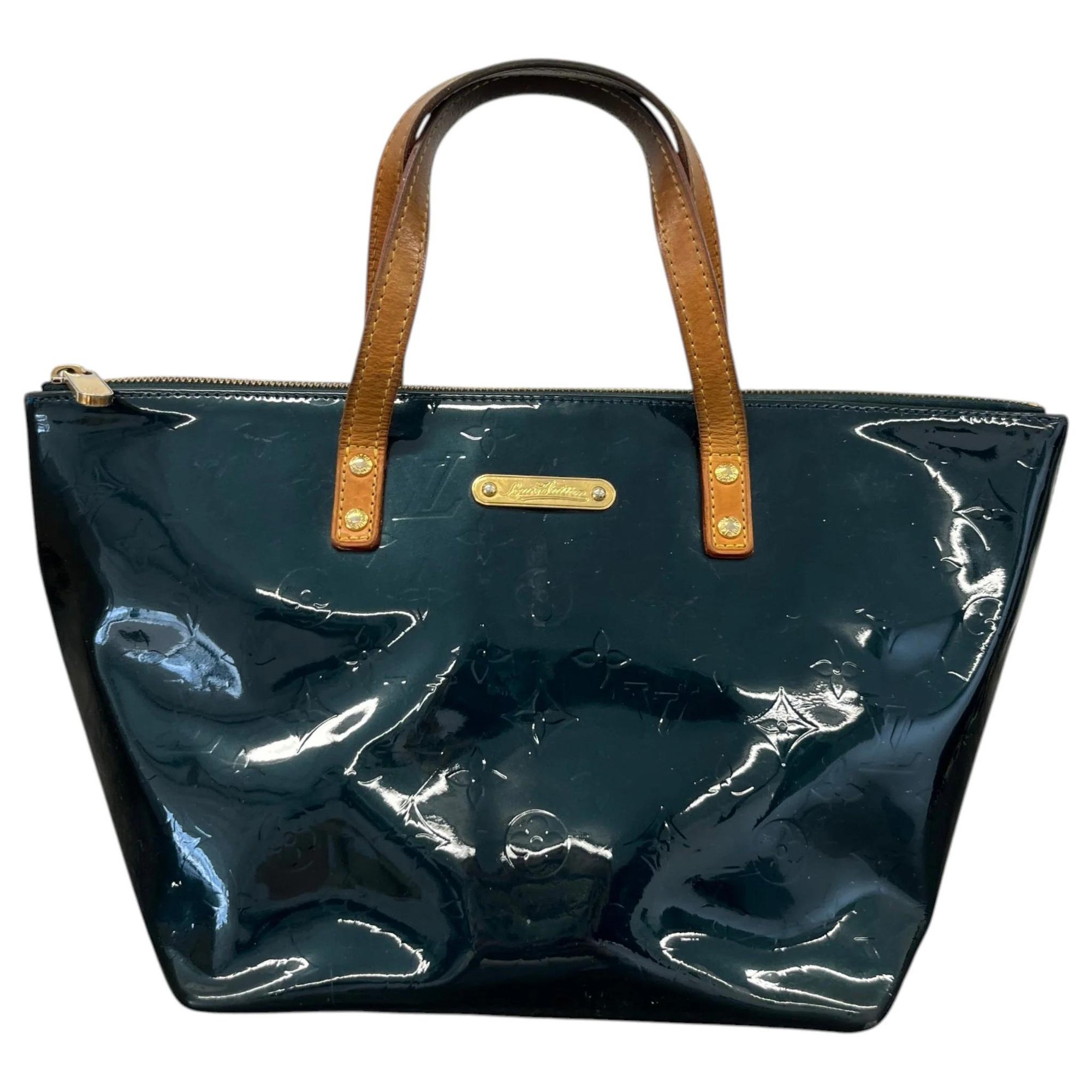 Bellevue patent leather handbag
