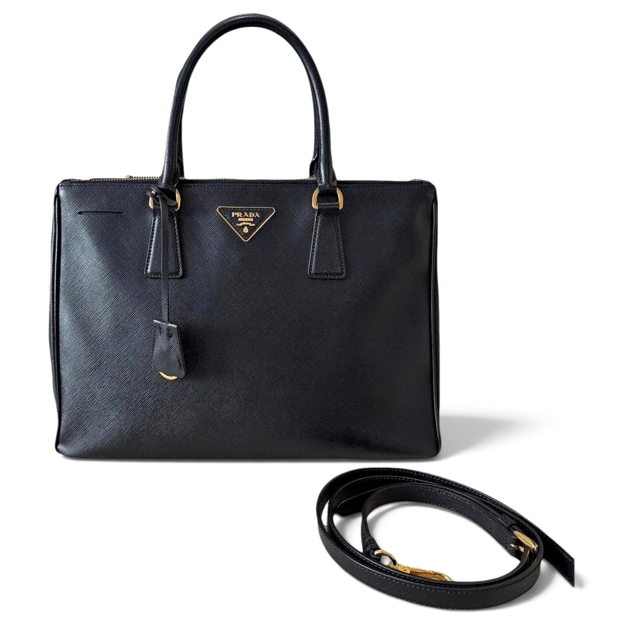 Galleria leather handbag
