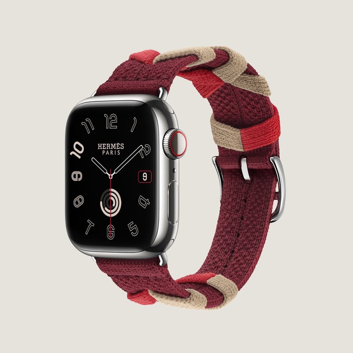 Band Apple Watch Hermès Single Tour 41 MM Bridon