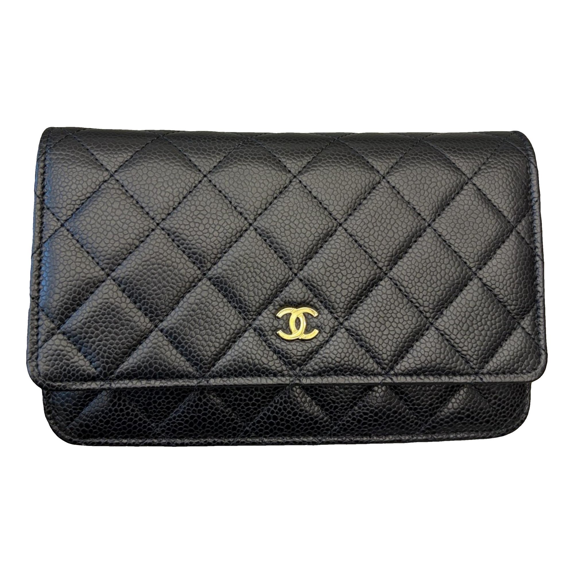 Wallet On Chain Timeless/Classique leather crossbody bag