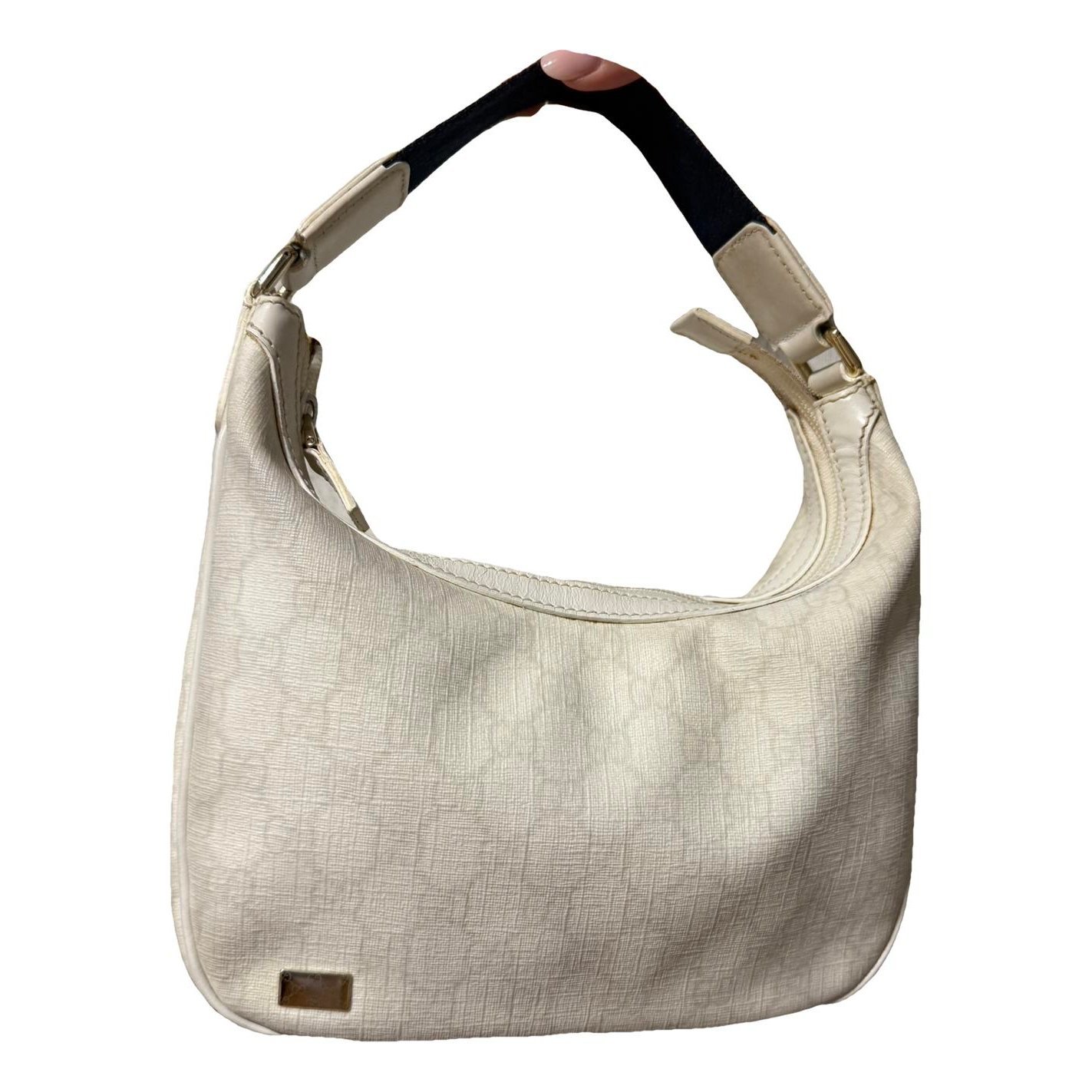 Hobo leather handbag