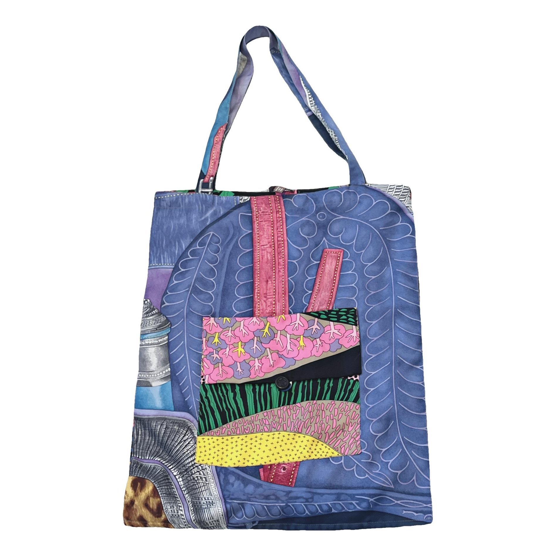 Silk tote