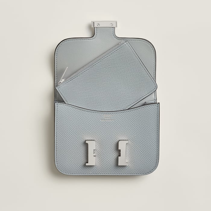Bleu Glacier Constance Slim Wallet