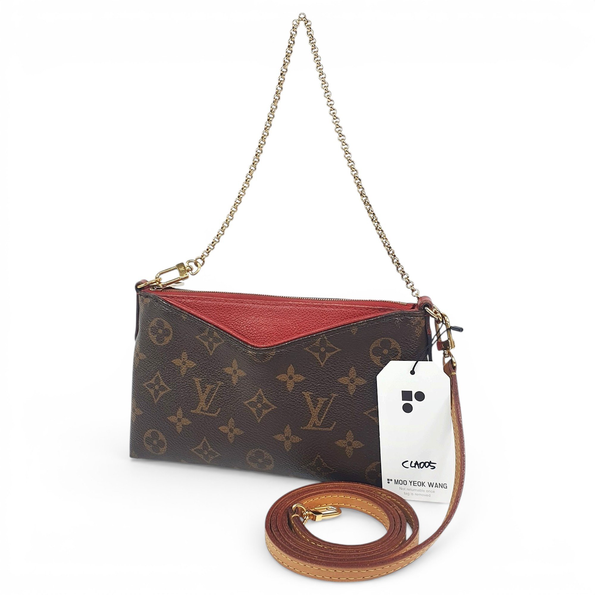 Leather handbag
