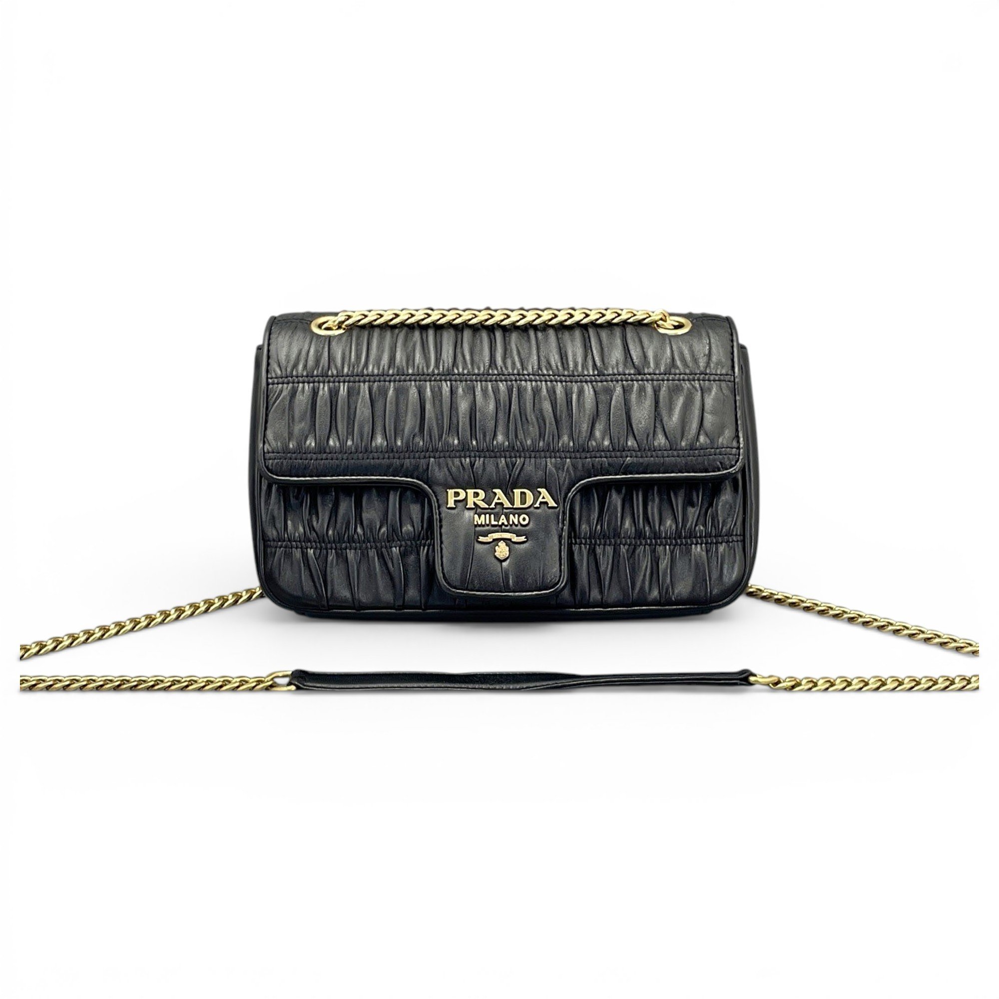 Diagramme leather handbag