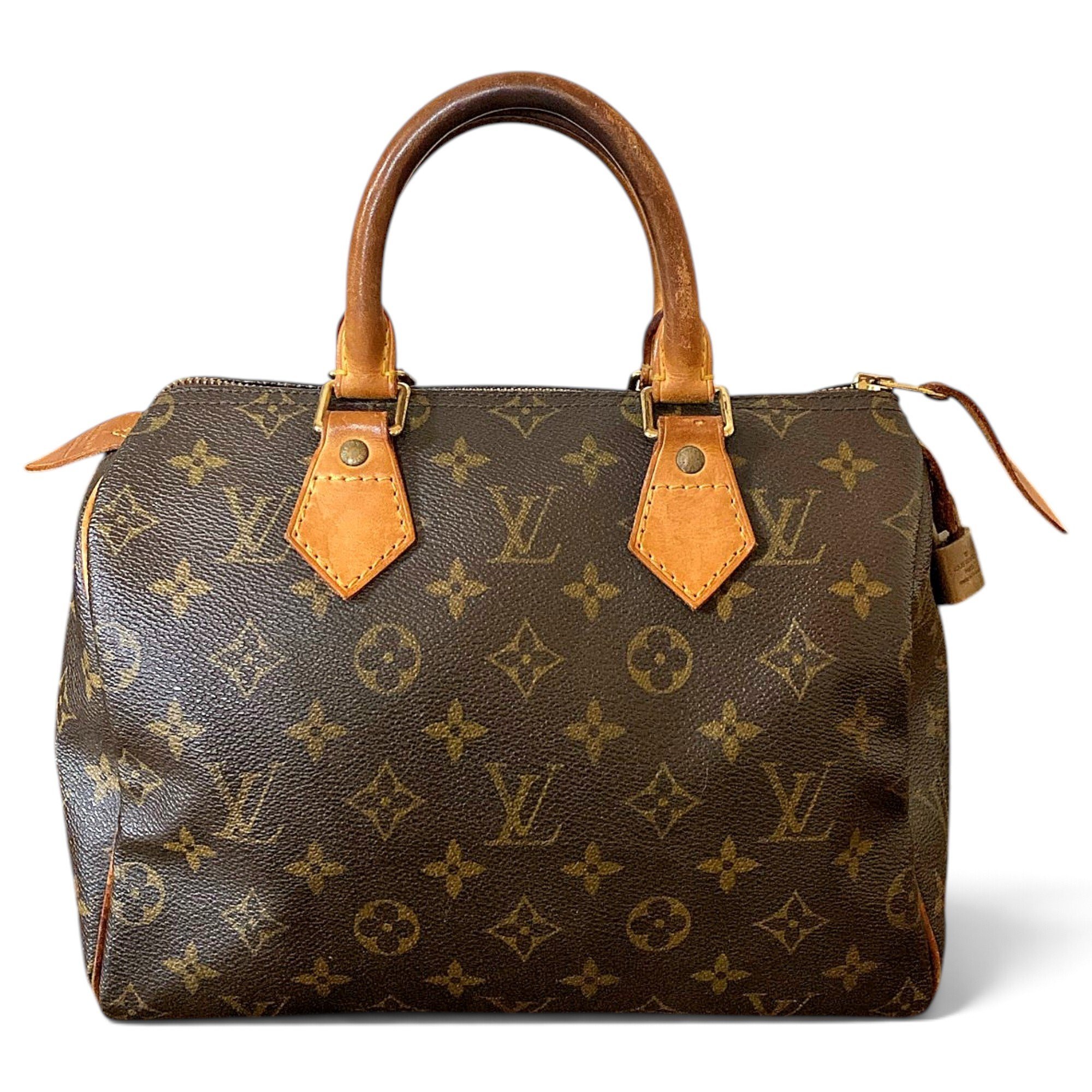 Speedy leather bowling bag