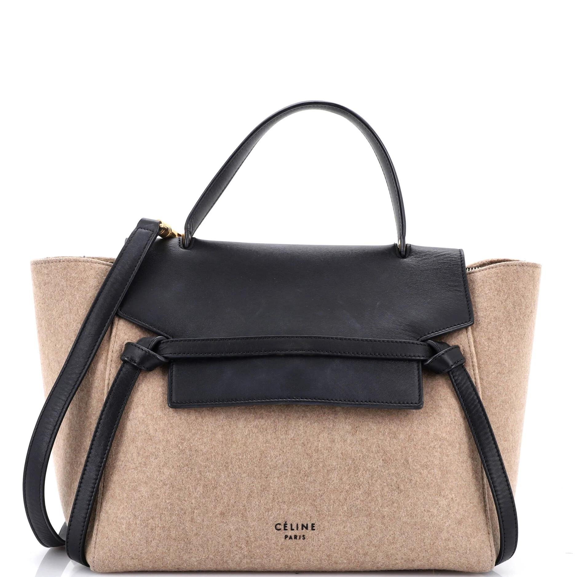 Leather handbag