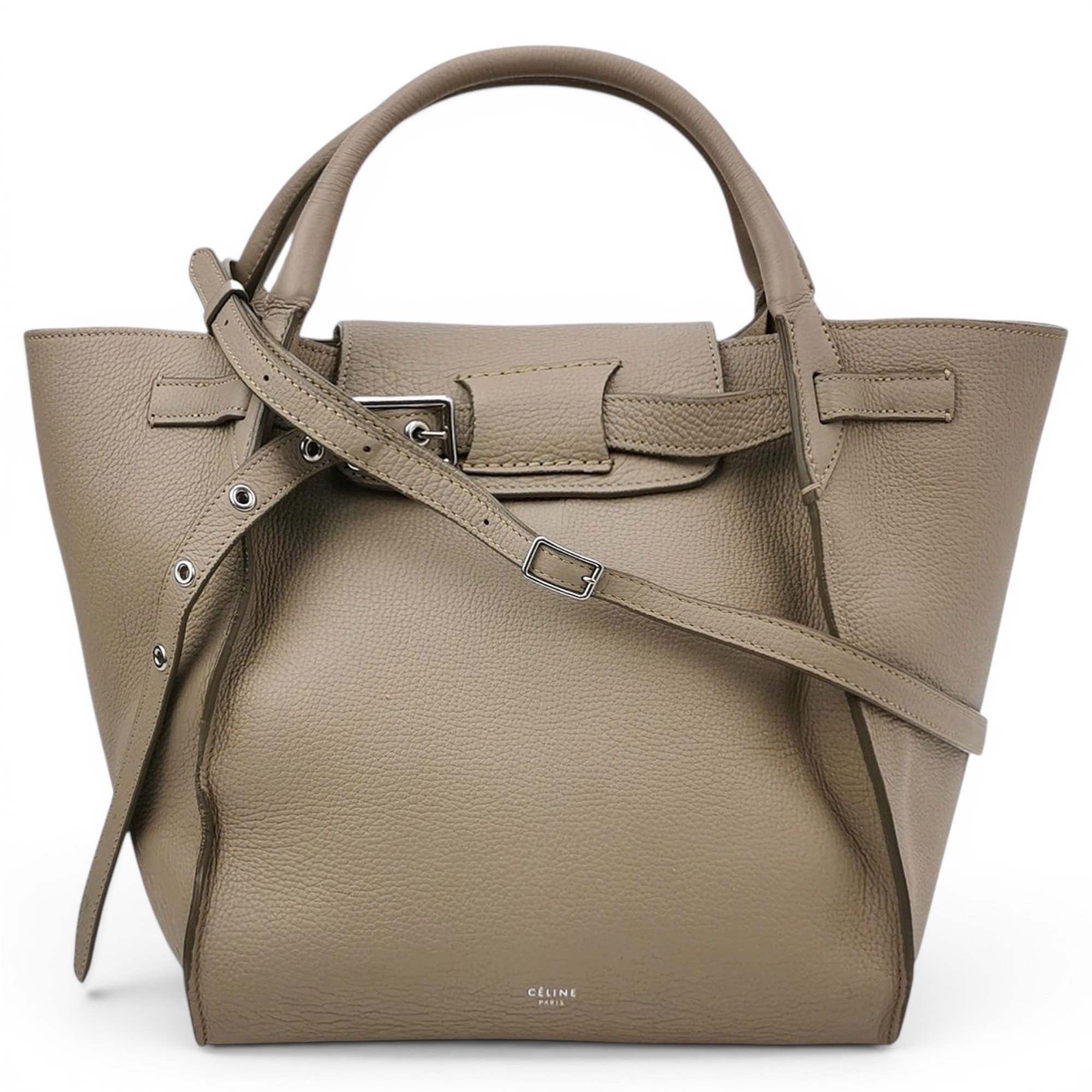 Big Bag leather handbag