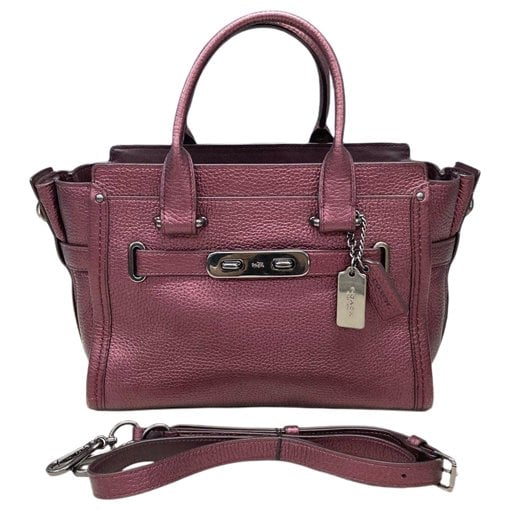 Leather satchel