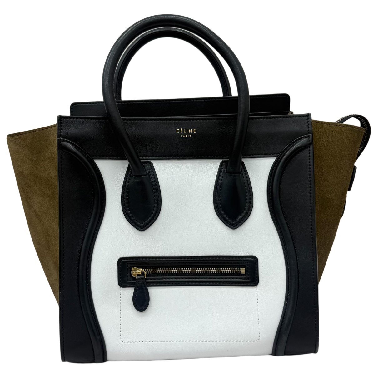 Luggage leather handbag