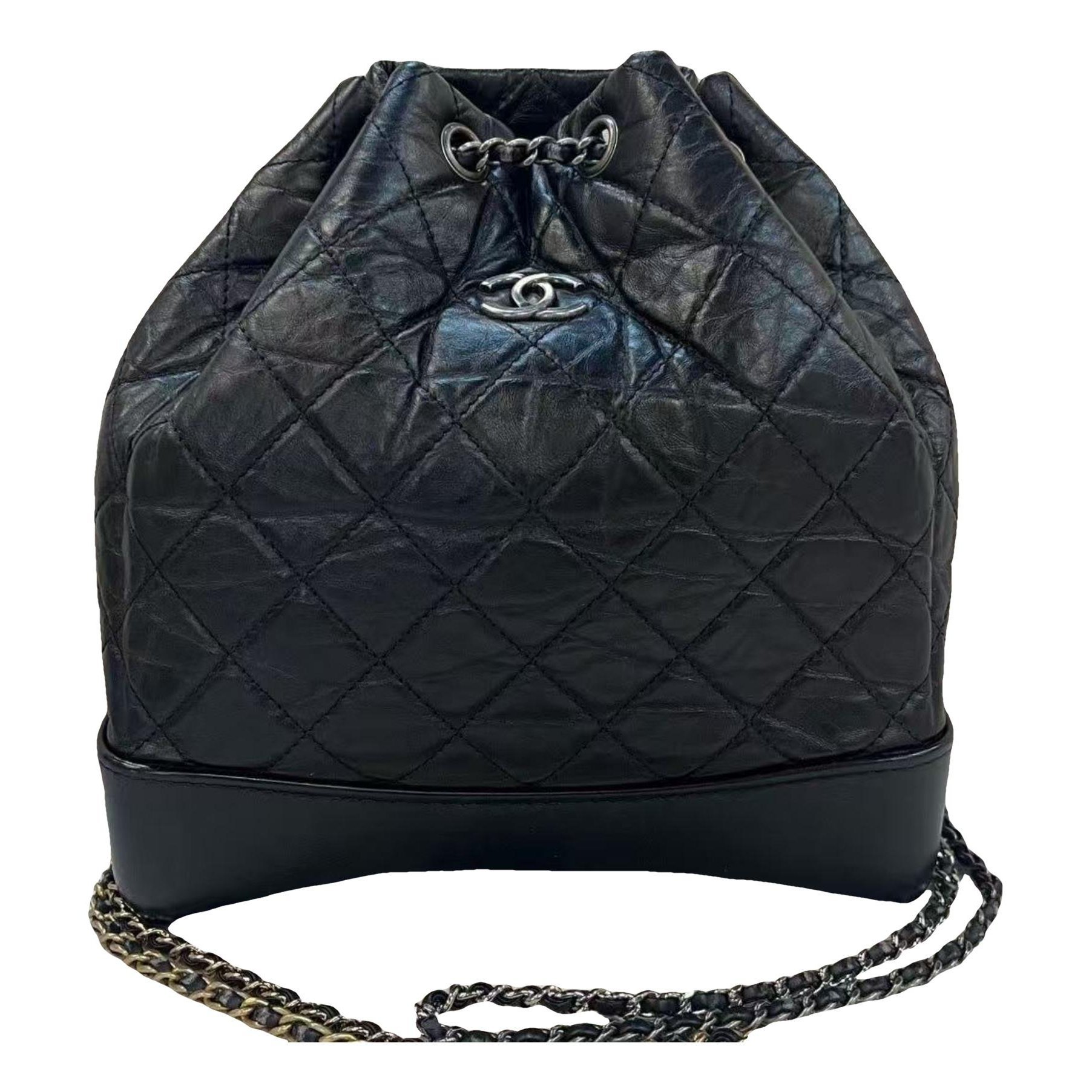 Gabrielle Bucket leather crossbody bag