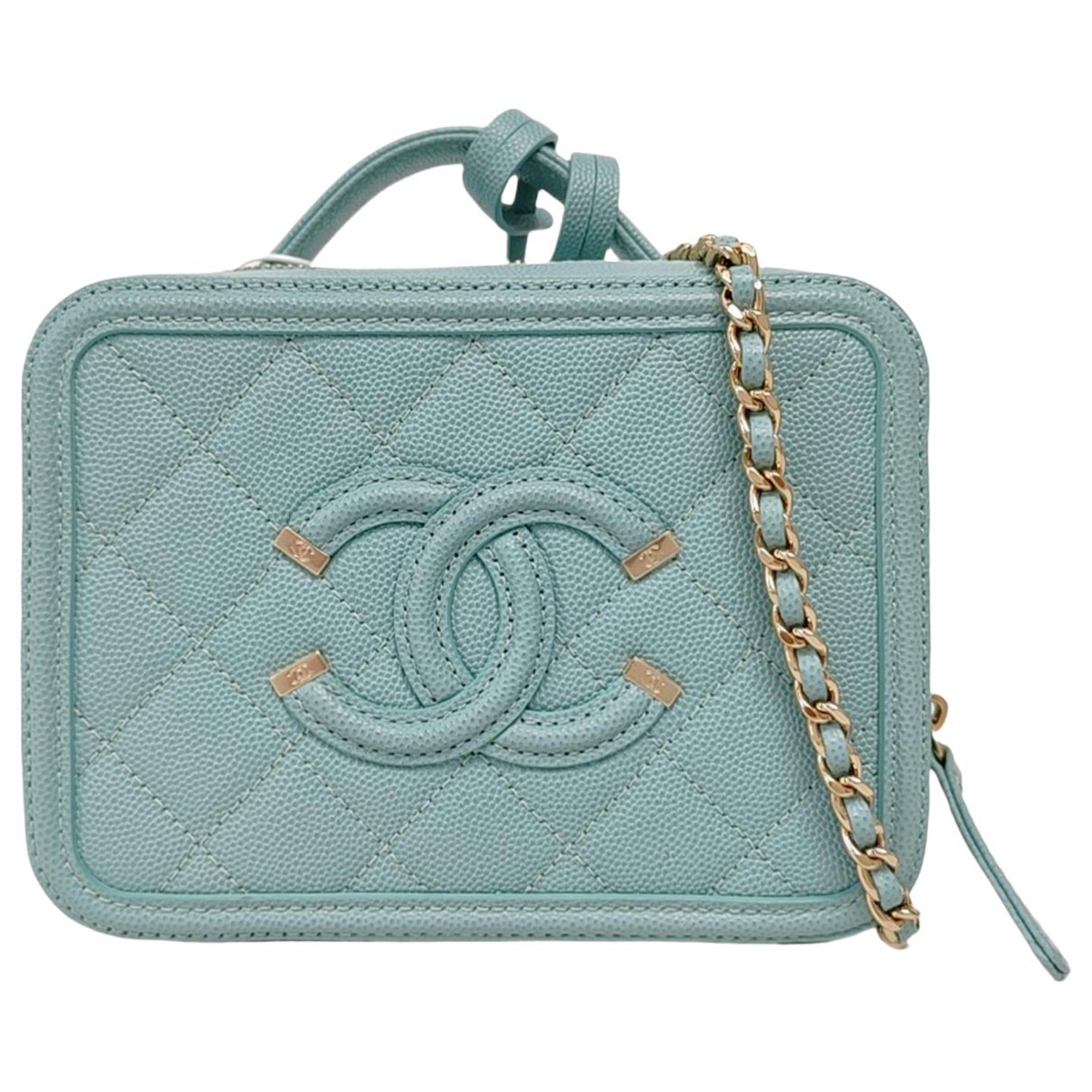 CC Filigree leather handbag