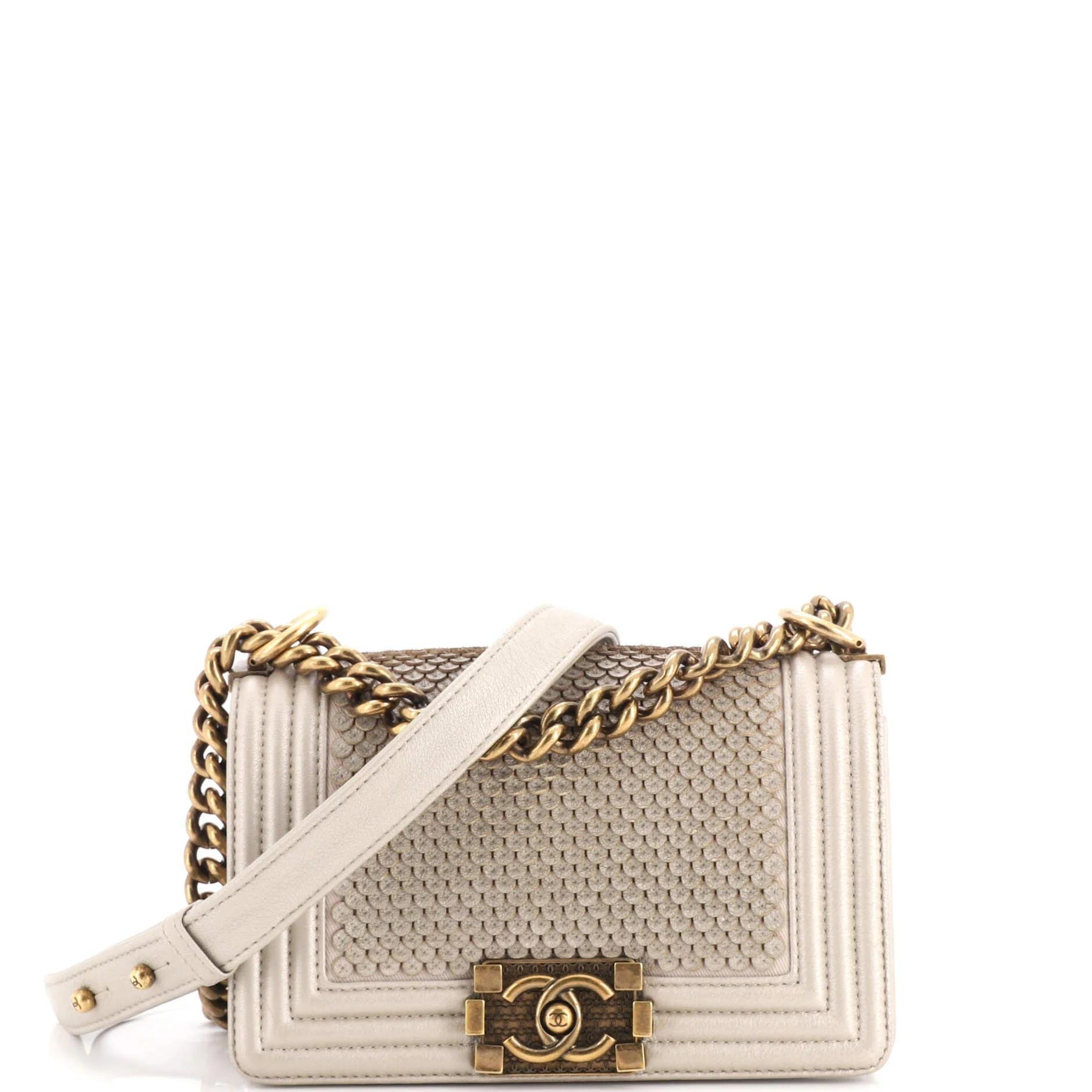 Boy leather crossbody bag