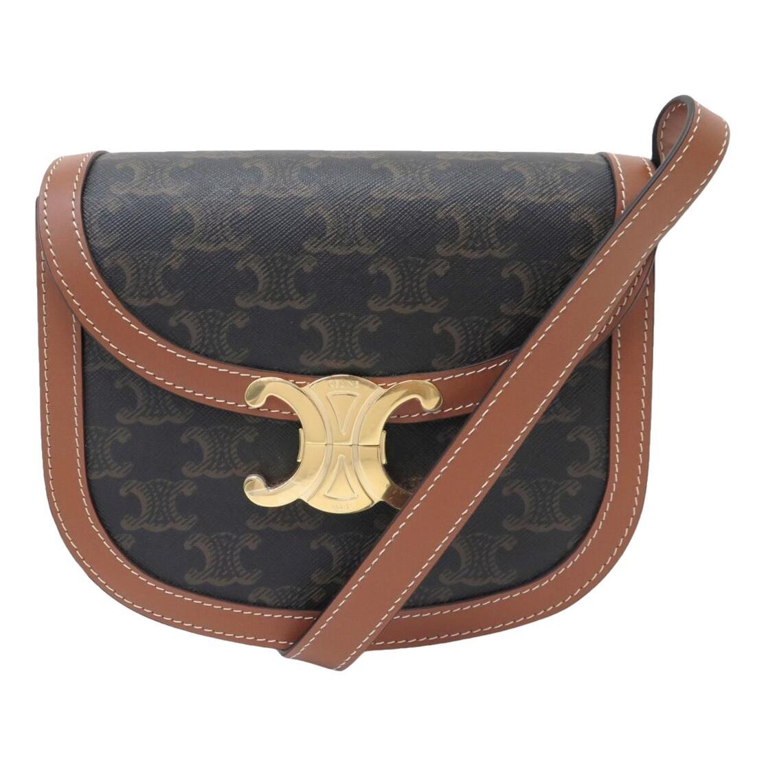 Triomphe cloth crossbody bag
