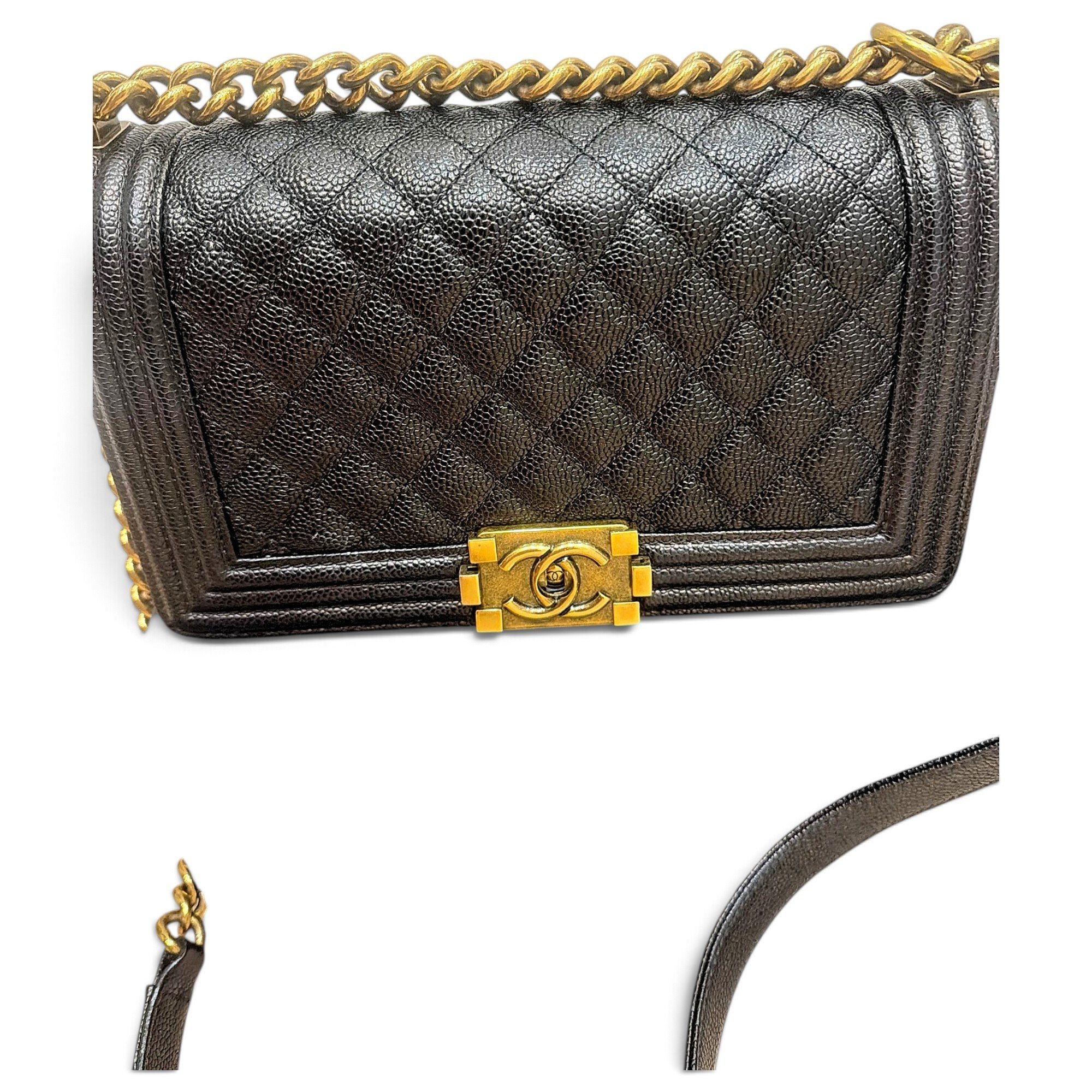 Boy leather handbag