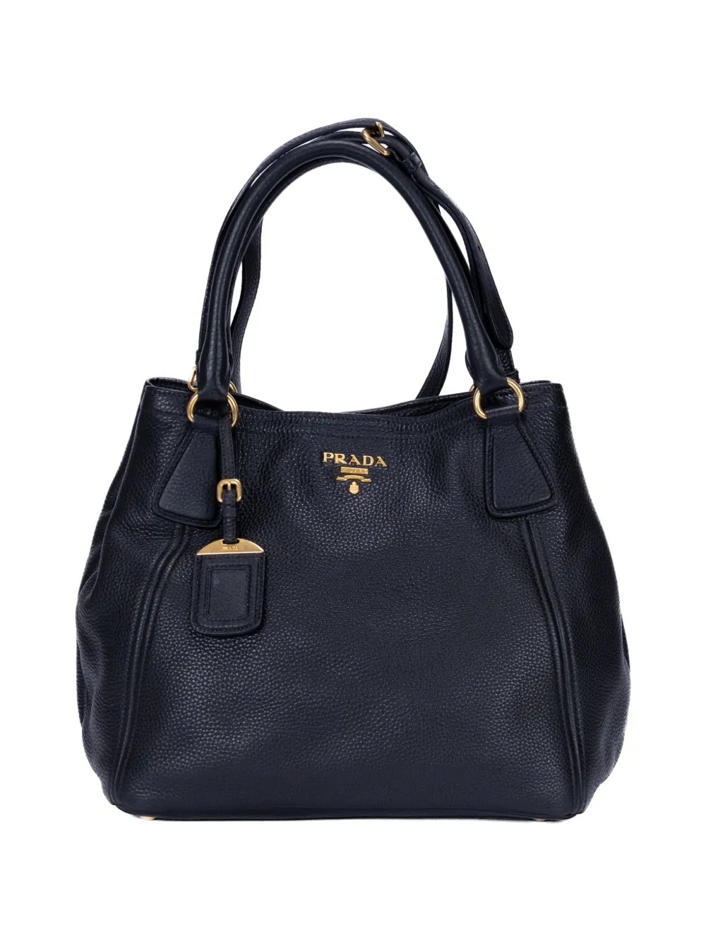 logo-plaque tote bag