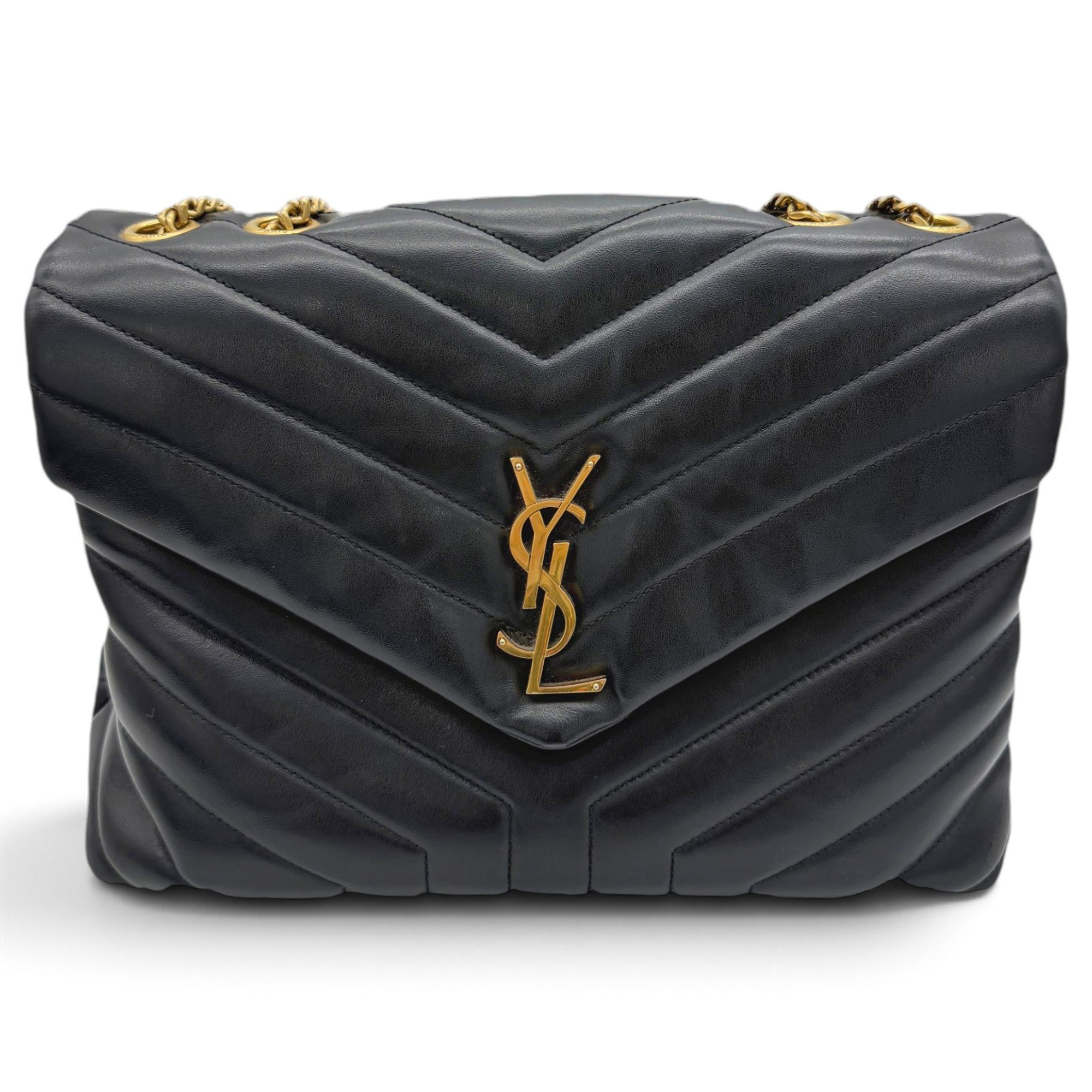 Loulou leather handbag