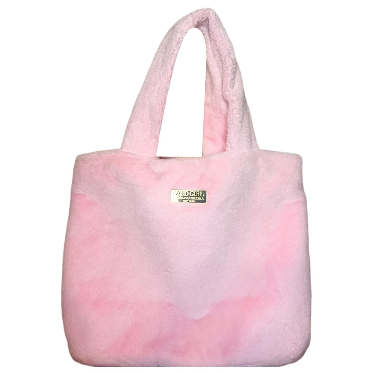 Carolina Herrera Faux fur tote