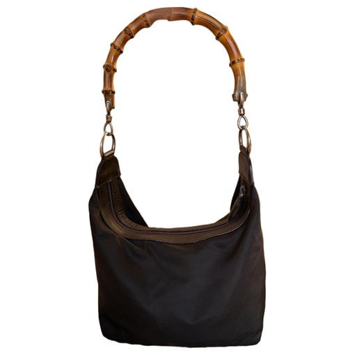 Bamboo Top Handle handbag