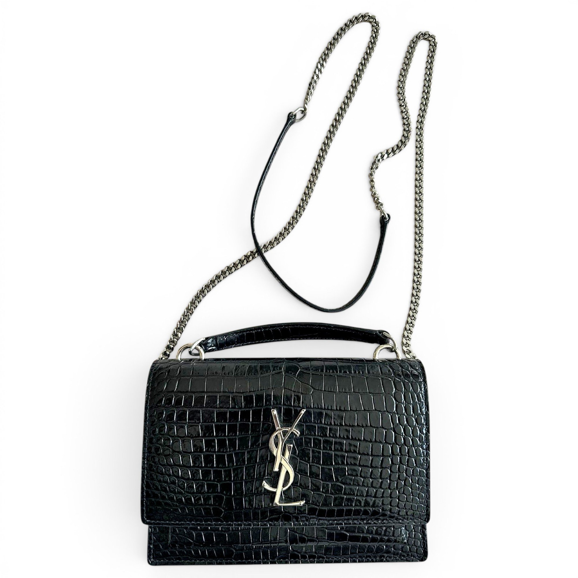 Saint Laurent Sunset leather handbag