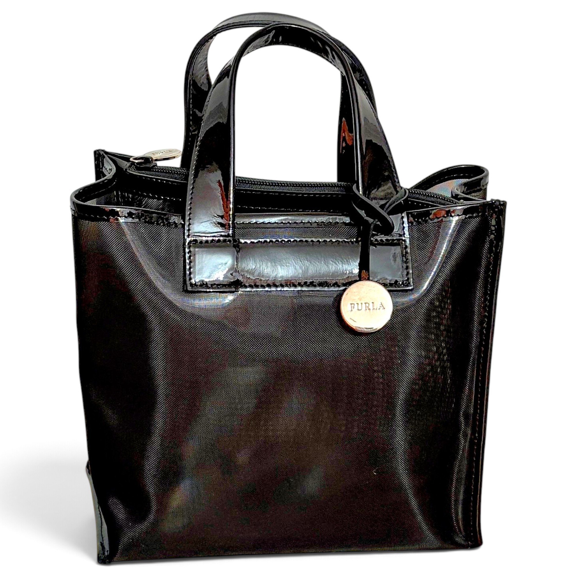 Candy Bag patent leather handbag
