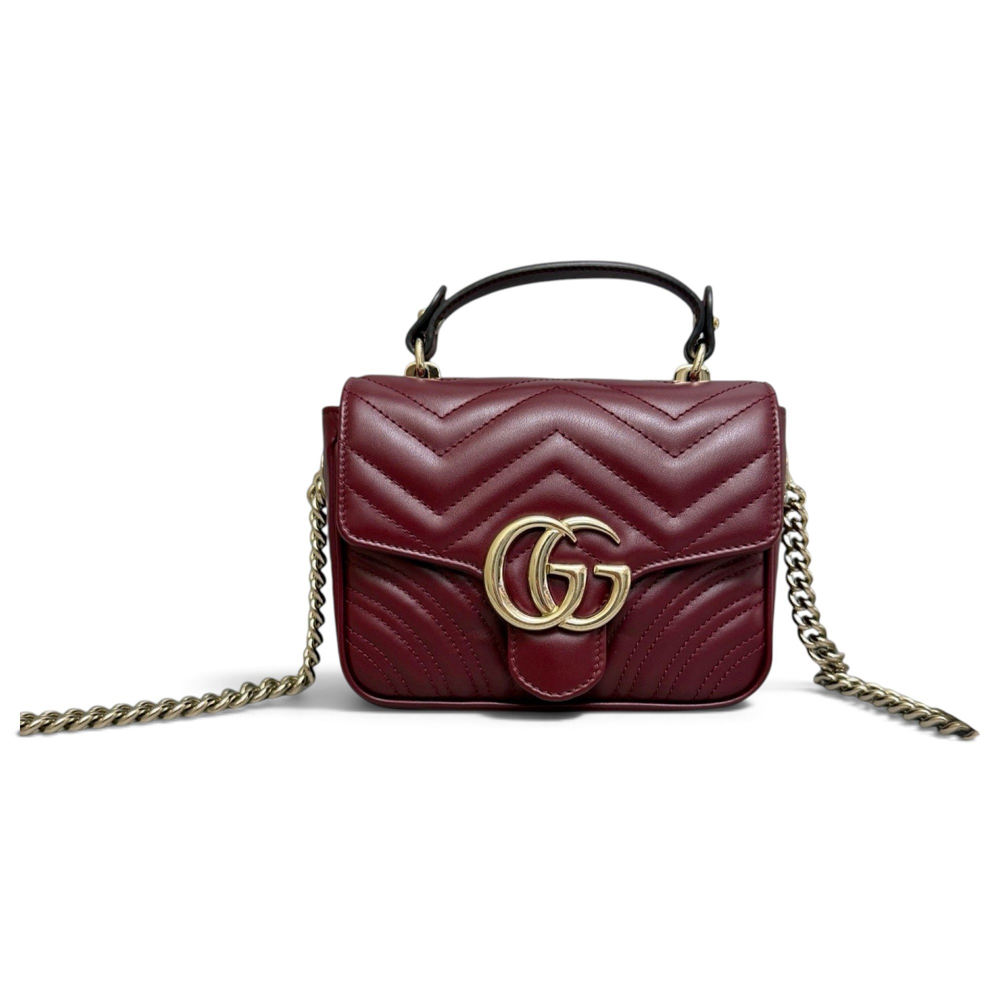 GG Marmont Chain leather handbag