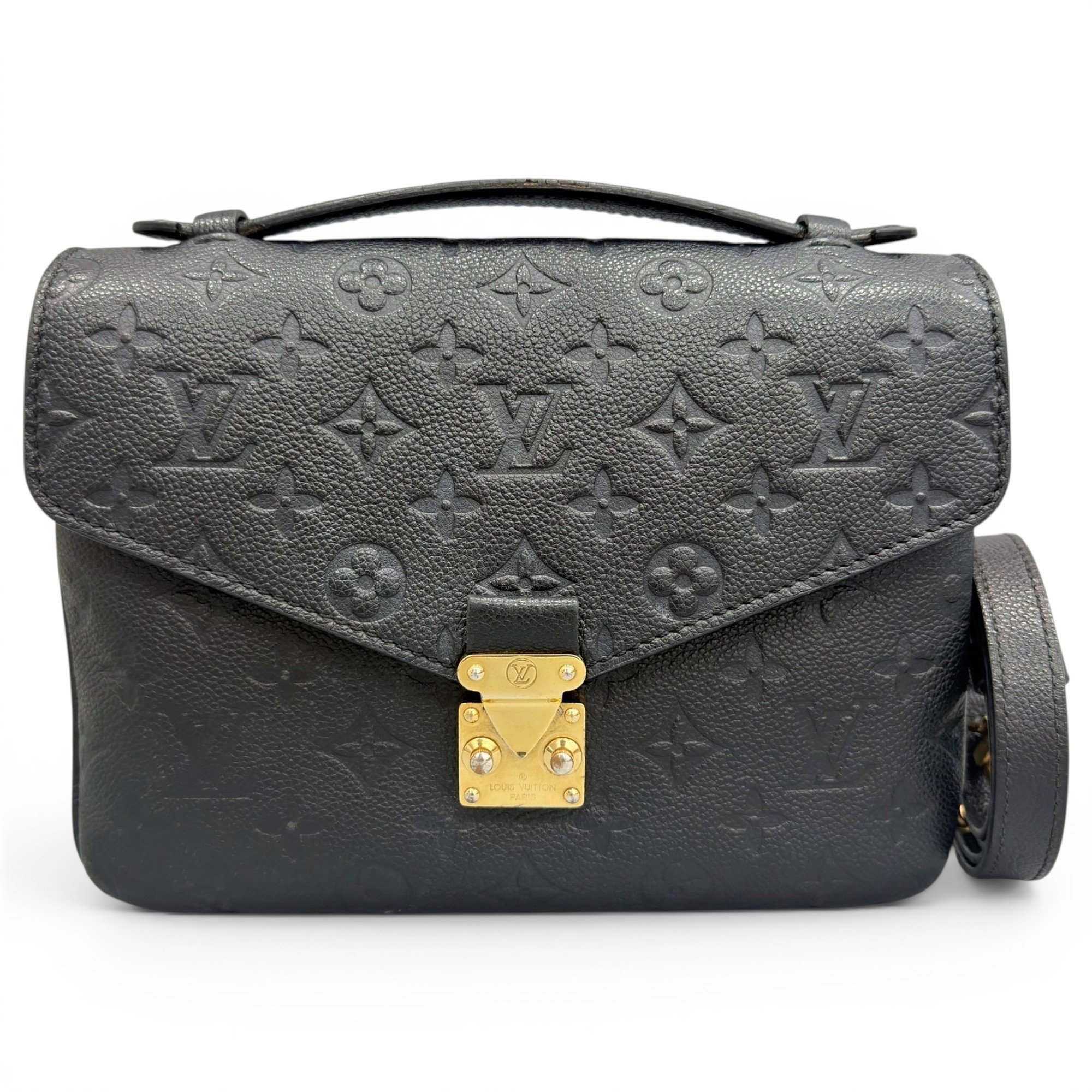 Metis leather handbag