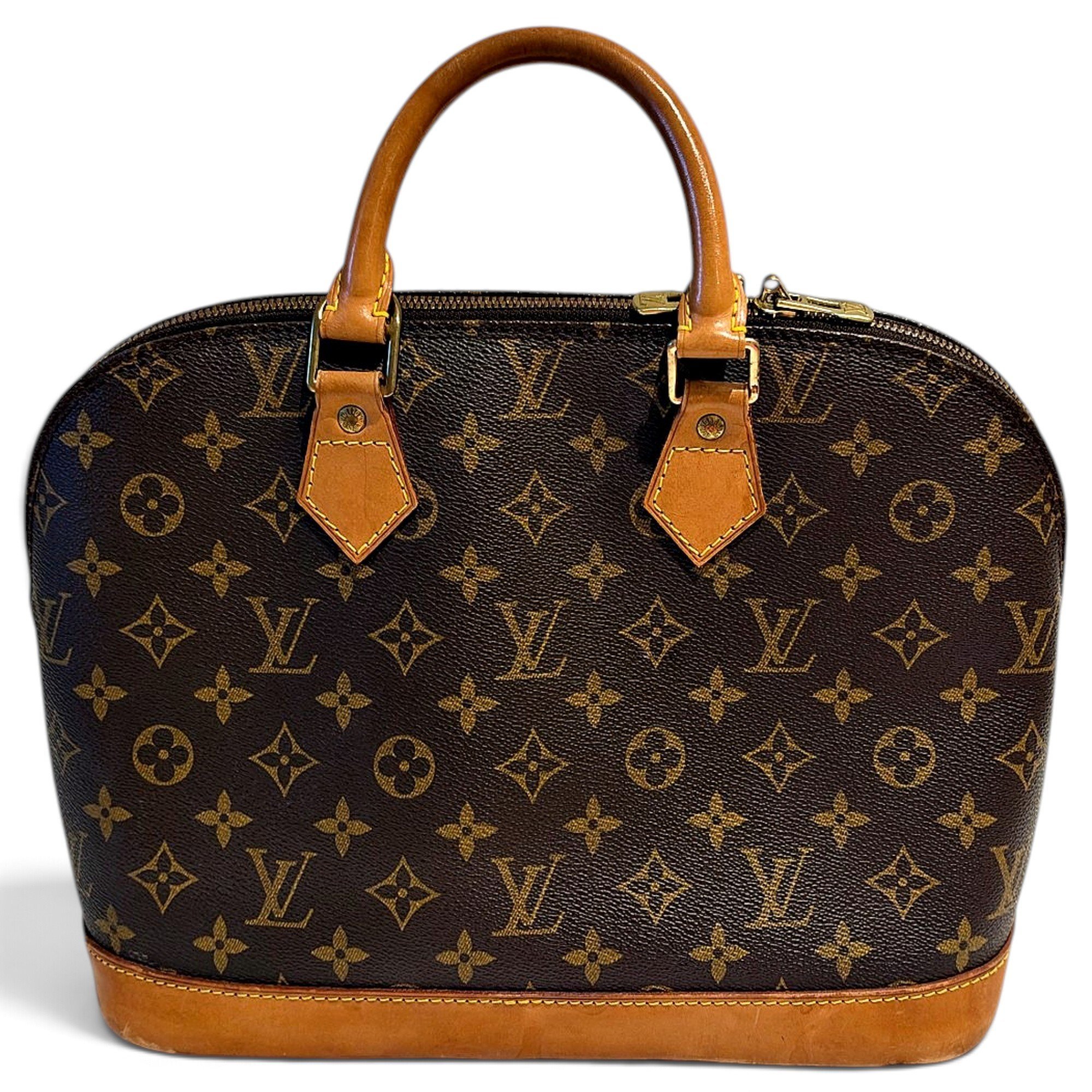Alma leather handbag