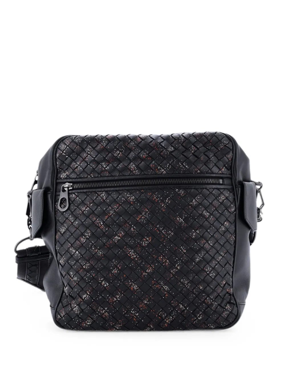 Snap Messenger Bag Printed Intrecciato Nappa Medium crossbody bag