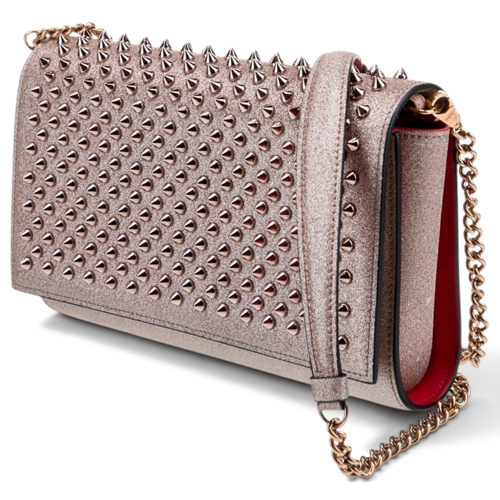 Loubi54 glitter handbag