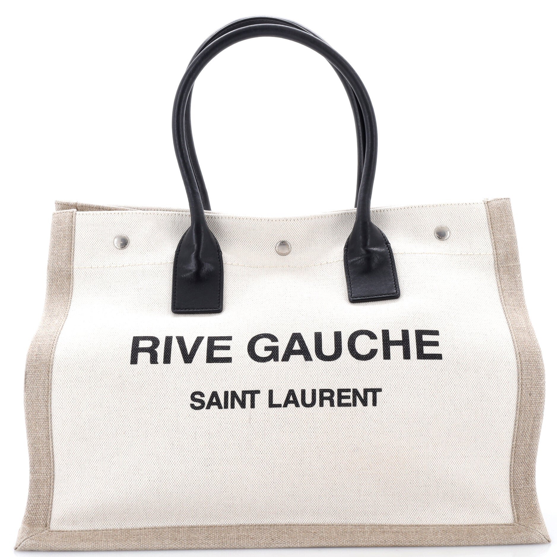 Rive Gauche Shopper Tote Canvas Small