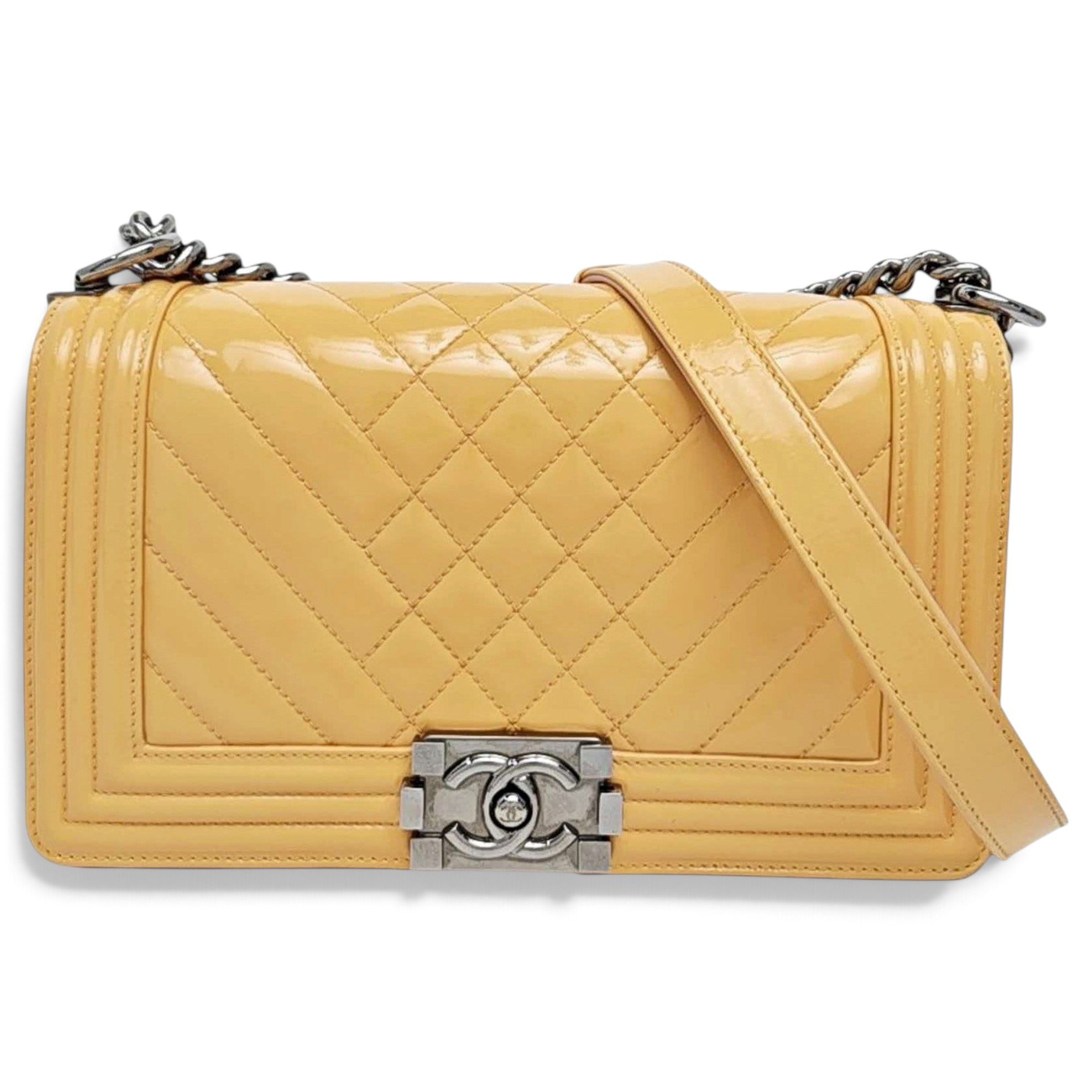 Boy leather crossbody bag