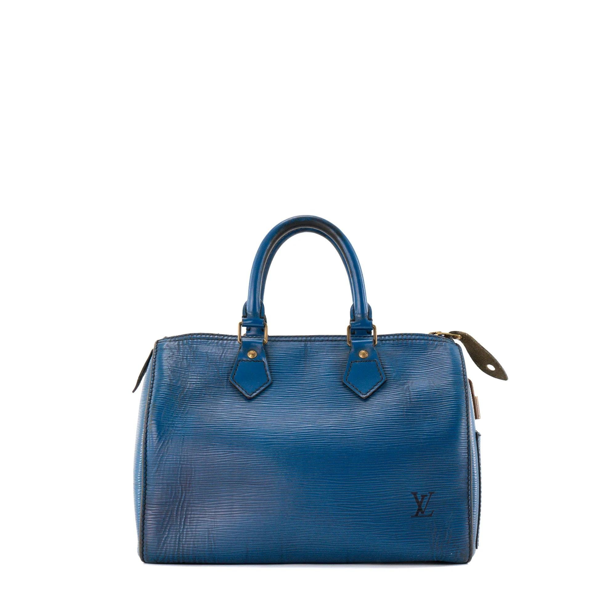 Speedy leather handbag