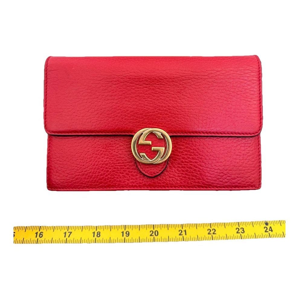 Leather crossbody bag