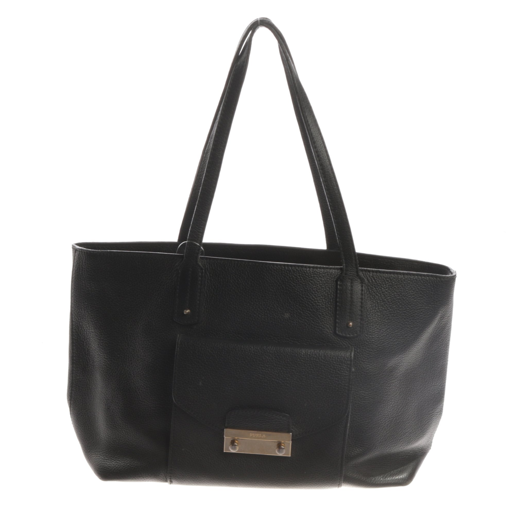 Leather tote