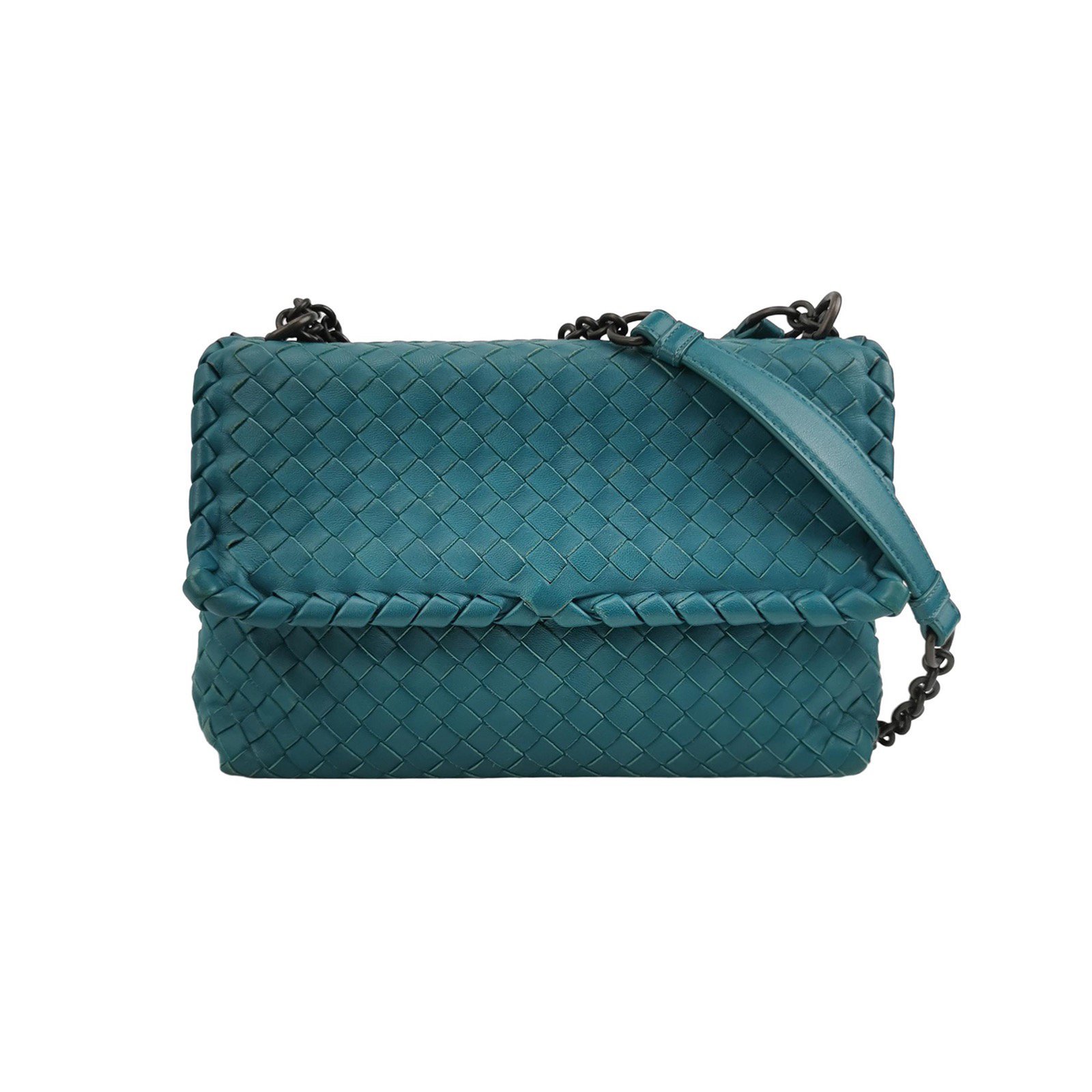 Olimpia leather crossbody bag
