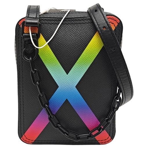 Louis Vuitton Danube leather handbag