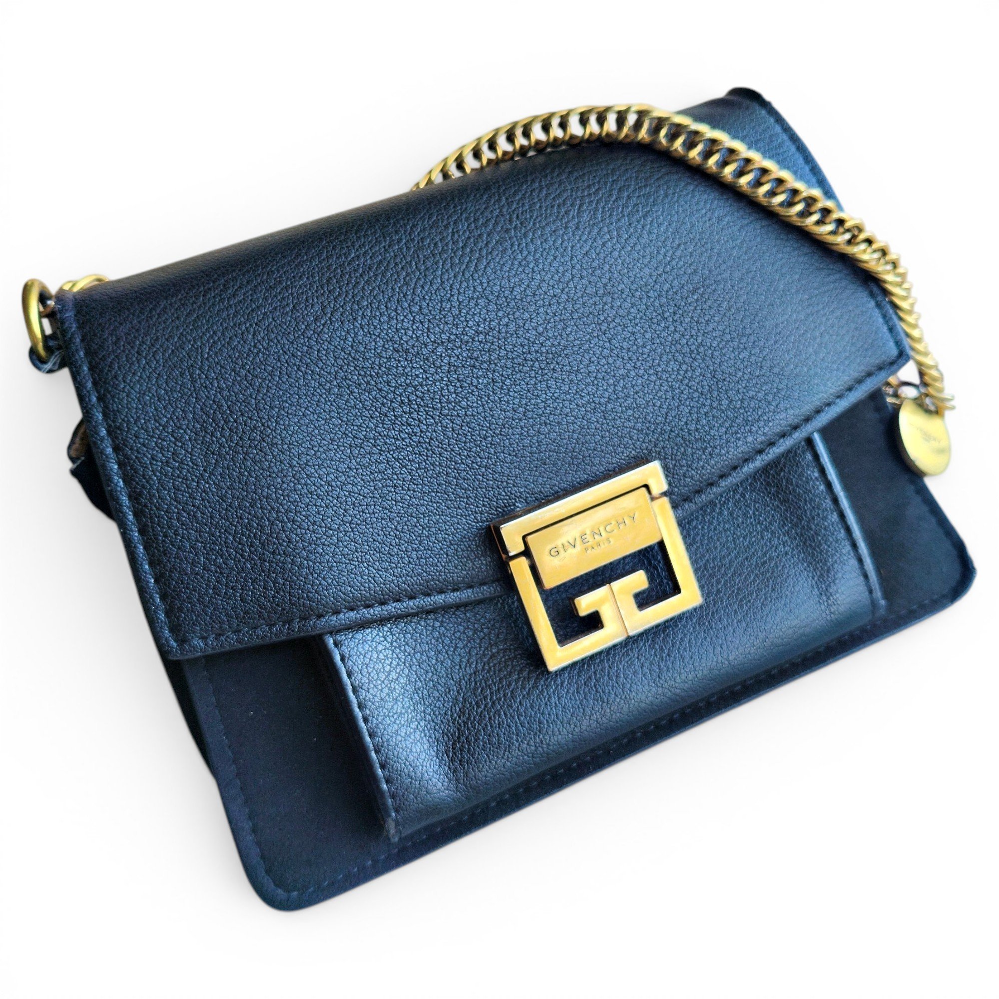 GV3 leather crossbody bag